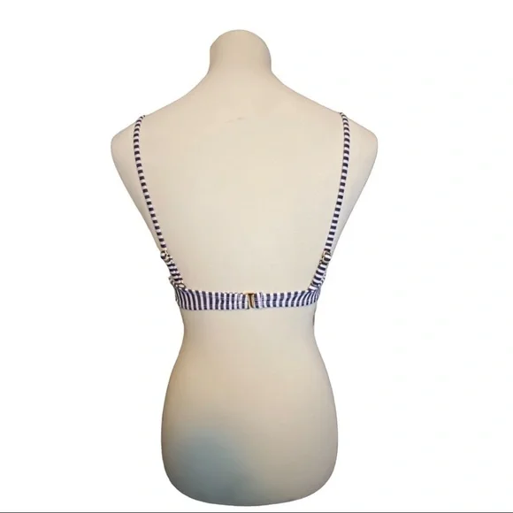 LIKE NEW!  Ladies Nautical Bikini Top - Picture 6 of 7